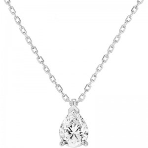 teardrop ubhchruthach-múnlaithe pendant Diamond saorga léasair muince galánta inchoigeartaithe